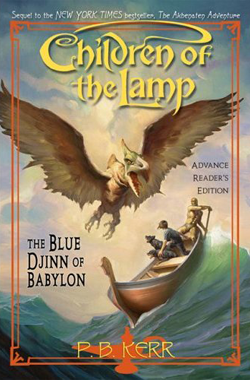 The Blue Djinn of Babylon Book Cover
